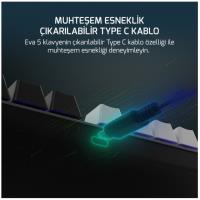 GAMEPOWER EVA 5 BLUE SWITCH 88 MEKANİK KLAVYE RBW